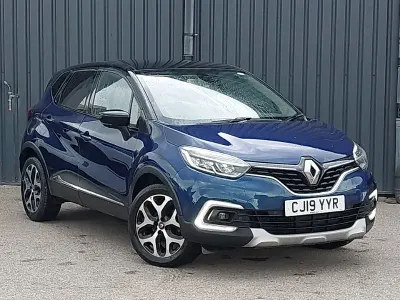 Usado Renault Captur GT-Line 130 HP (95 kW) 2019 Azul SUV