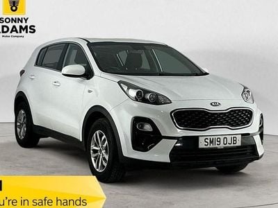 Used Kia Sportage 114 HP (83 kW) 2019 White SUV
