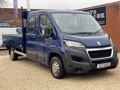 used Peugeot Boxer 2.0 BlueHDi Crew Cab Chassis 130ps