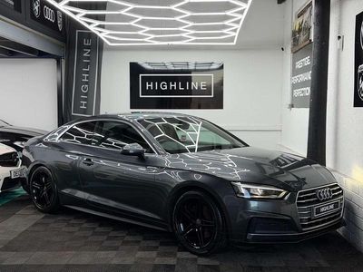 Used Audi A5 S-Line 150 HP (110 kW) 2018 Grey Coupe