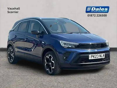 Used Vauxhall Crossland Ultimate 108 HP (79 kW) 2023 Blue SUV
