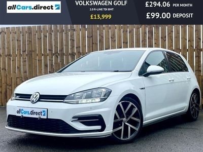 used VW Golf VII 2.0 R LINE TDI BMT