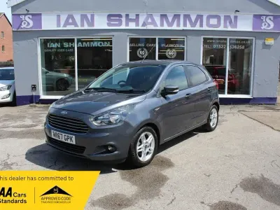 Used Ford Ka Plus Zetec 70 HP (51 kW) 2017 Grey Hatchback
