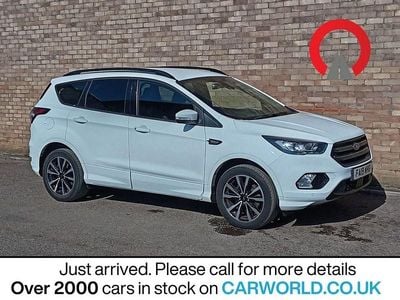 Used Ford Kuga ST-Line 150 HP (110 kW) 2019 White SUV
