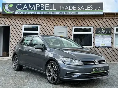 Used VW Golf VII SE 115 HP (84 kW) 2018 Grey Hatchback