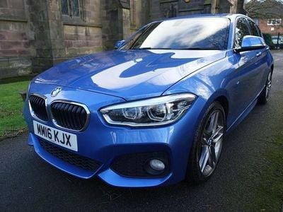 Used BMW 116 M Sport 116 HP (85 kW) 2016 Blue Hatchback