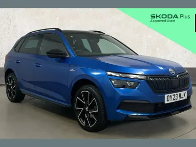 Used Skoda Kamiq Monte Carlo 147 HP (108 kW) 2023 Blue SUV
