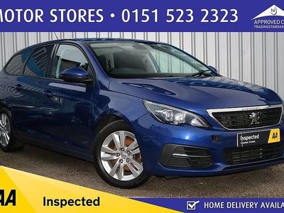 Used Peugeot 308 SW Active 2018 Blue Estate