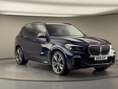 Used BMW X5 400 HP (294 kW) 2020 Tansanitblau ii metallic SUV