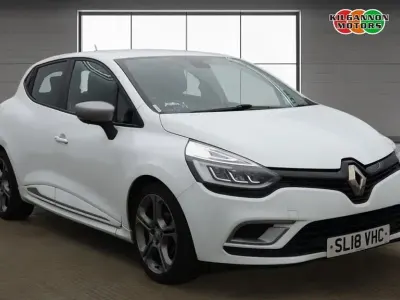 Used Renault Clio GT-Line 90 HP (66 kW) 2018 White Hatchback