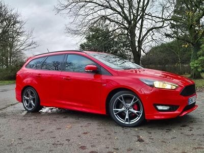 Red Used 2018 Ford Focus ST-Line X Estate | £7,500 (Super price)