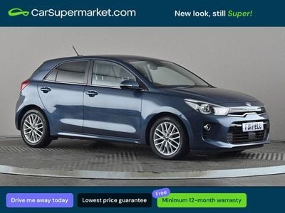 Used Kia Rio 2017 Blue Hatchback