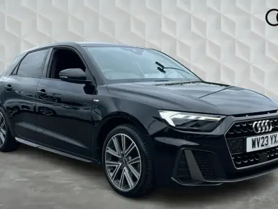 Used Audi A1 Sportback S-Line 110 HP (80 kW) 2023 Mythos black Hatchback