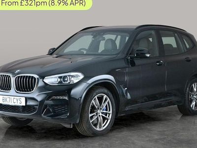 Used BMW X3 M Sport 292 HP (214 kW) 2021 Black SUV