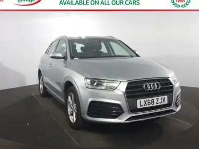 Używany Audi Q3 Sport 150 KM (110 kW) 2018 Srebrny SUV