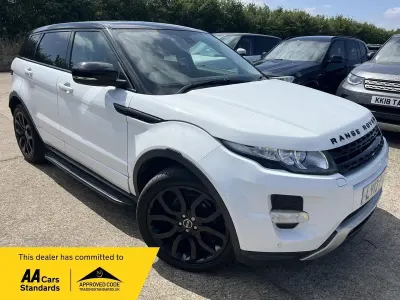 Used Land Rover Range Rover evoque Dynamic 2012 White SUV