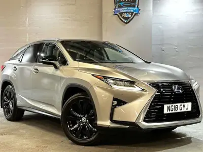 Used Lexus RX450h Sport Line 313 HP (230 kW) 2018 Silver SUV
