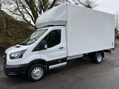 Used Ford Transit 130 HP (95 kW) 2020 White Cabriolet