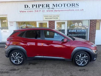 Second-hand Hyundai Kona Premium 141 CP (103 kW) 2021 Roșu SUV