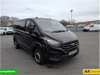 Used Ford Transit Custom 105 HP (77 kW) 2022 Black Van