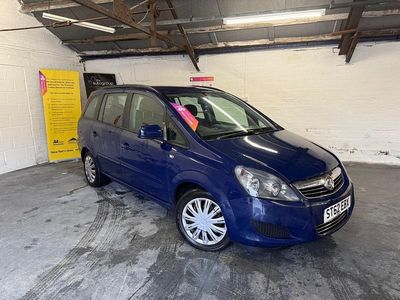 Used Vauxhall Zafira 2012 Blue MPV