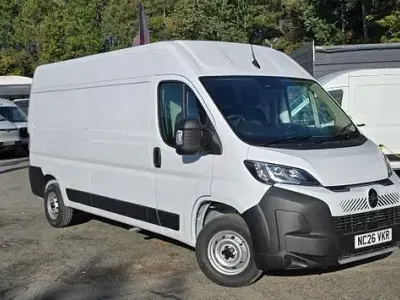 New Citroën Relay 2026 White Van