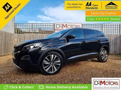 Black Used 2018 Peugeot 5008 Premium SUV | £11,340 (Fair price)