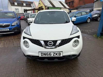 Used Nissan Juke Acenta 110 HP (80 kW) 2016 White SUV