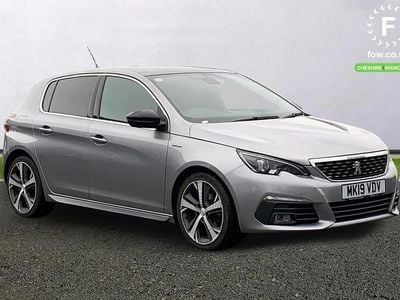Used Peugeot 308 GT-line 131 HP (96 kW) 2019 Grey Hatchback