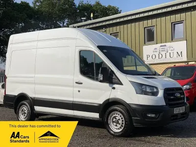 Used Ford Transit S 105 HP (77 kW) 2020 White Van