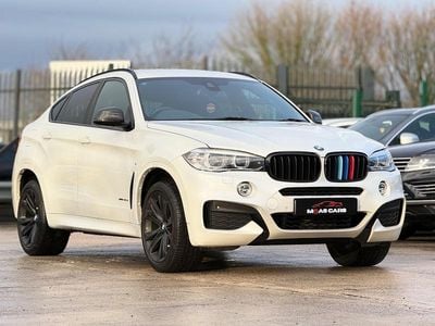 White Used 2015 BMW X6 M Sport SUV | £19,998 (Good price)