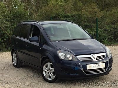 Used Vauxhall Zafira 115 HP (84 kW) 2012 Blue MPV