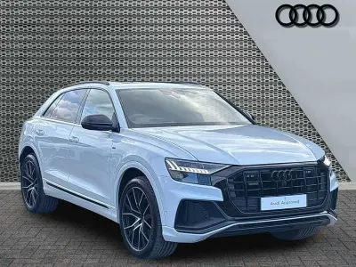 Begagnad Audi Q8 286 HK (210 kW) 2018 Vit SUV