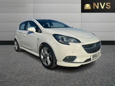 Used Vauxhall Corsa SRi 101 HP (74 kW) 2016 White Hatchback
