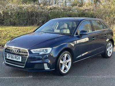 Blue Used 2016 Audi A3 Sportback Sport Hatchback | £8,200 (Good price)