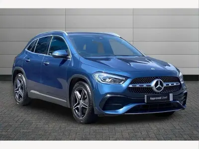Used Mercedes GLA200 AMG Line Premium 163 HP (119 kW) 2023 Blue SUV