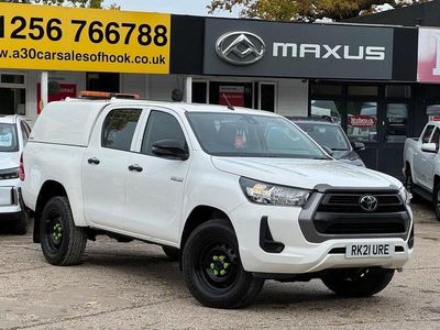 White Used 2021 Toyota HiLux Active Pickup | £17,987 (Fair price)