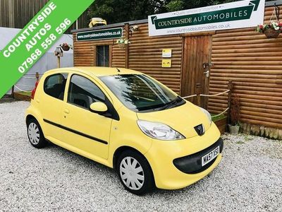 Used Peugeot 107 68 HP (50 kW) 2007 Yellow Hatchback