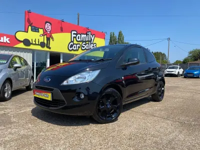 Used Ford Ka Zetec 2016 Black Hatchback