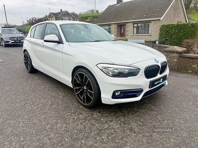 Used BMW 116 Sport Line 2017 White Hatchback
