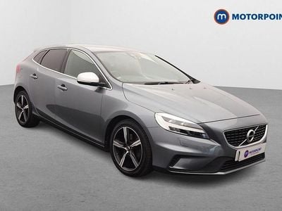 Begagnad Volvo V40 R-Design 122 HK (89 kW) 2018 Grå Halvkombi