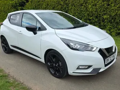Begagnad Nissan Micra 92 HK (67 kW) 2022 Vit Halvkombi