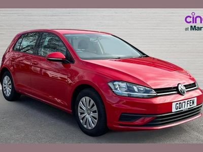 Used VW Golf VII S 85 HP (62 kW) 2017 Red Hatchback
