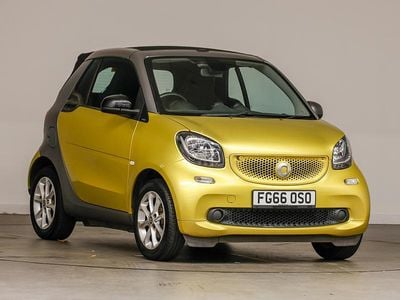 Yellow Used 2016 Smart ForTwo Cabrio Passion Cabriolet | £7,698 (Expensive)