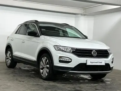 Used VW T-Roc Design 115 HP (84 kW) 2020 White SUV