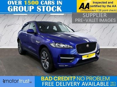 Begagnad Jaguar F-Pace R-Sport 180 HK (132 kW) 2019 Blå SUV