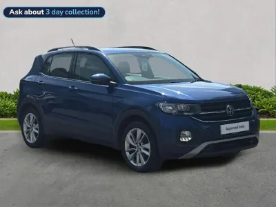 Used VW T-Cross SE 95 HP (69 kW) 2023 Blue SUV