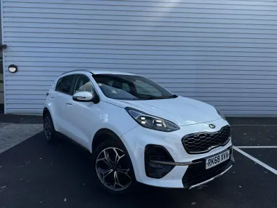 Used Kia Sportage GT-Line 136 HP (100 kW) 2018 White SUV