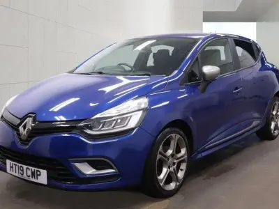 Used Renault Clio GT-Line 90 HP (66 kW) 2019 Blue Hatchback