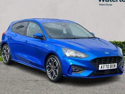 Used Ford Focus ST-Line X 152 HP (111 kW) 2020 Blue Hatchback